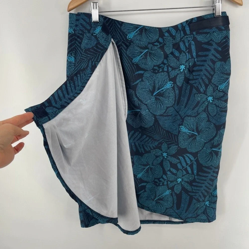 Ripskirt Hawaii The Original Wrap Skirt Length 3 Maui Moonlight Blue Size Large